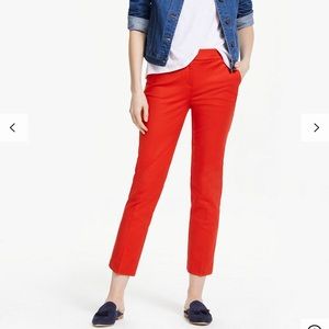 Boden Richmond 7/8 Pants in Red Pop